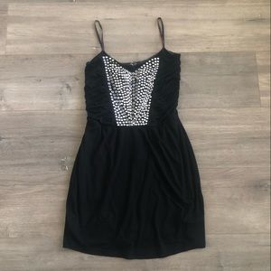 G by Guess Strapless Little Black Dress